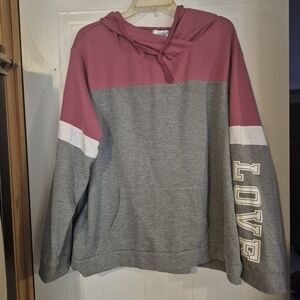 Just Be Pink and Gray Women's Sweater
